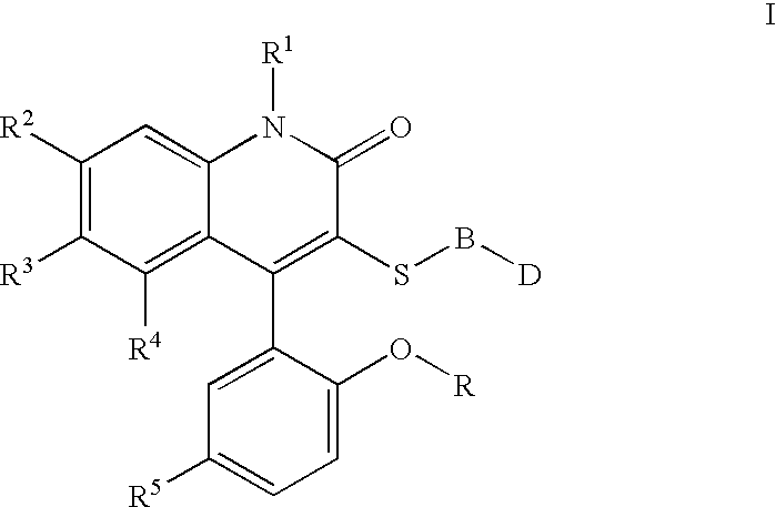 3-thia-4-arylquinolin-2-one derivatives