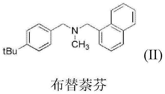 A kind of method of synthesizing butenafine