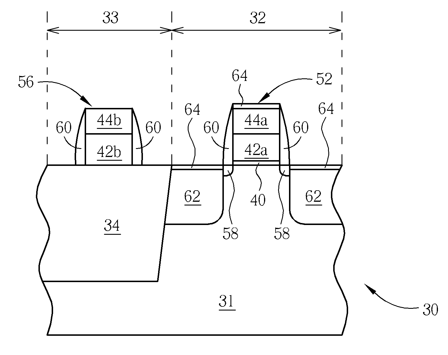 Efuse structure