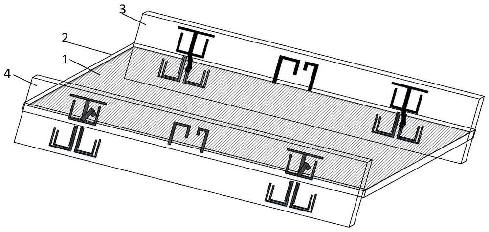 A dual-frequency high-isolation mobile phone mimo antenna based on mode orthogonality