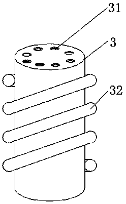 Multiple shock absorber for motorbike