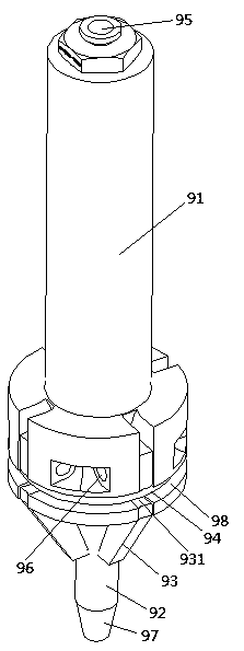 Sealing ring assembly mechanism and sealing ring assembly method
