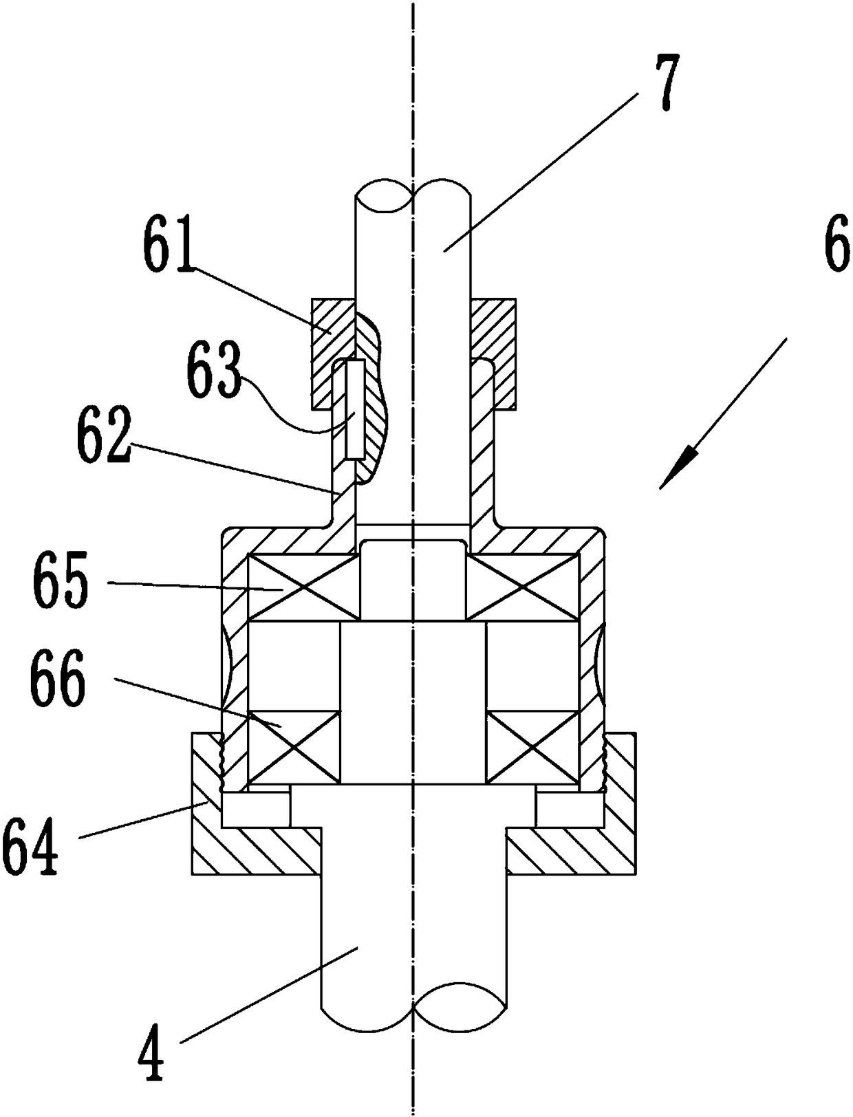 Tracking and regulating device for photovoltaic cell panel