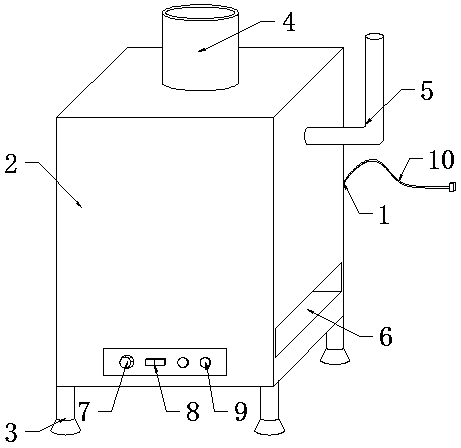 Chemically-tempered glass and preparation method