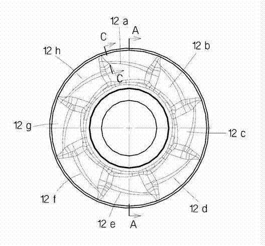 Indexable milling cutter blade and milling cutter