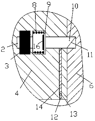 A hanging device for LED lamps