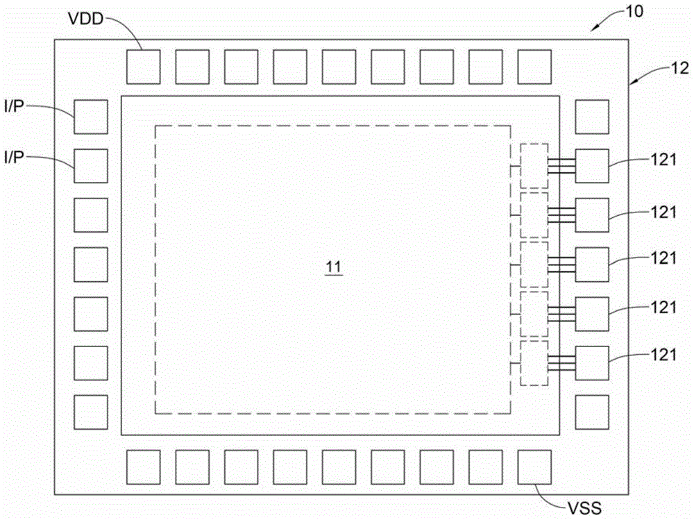 Integrated circuit and self-protection output buffer