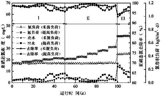 A method for increasing the formation rate of anaerobic ammonium oxidation granular sludge