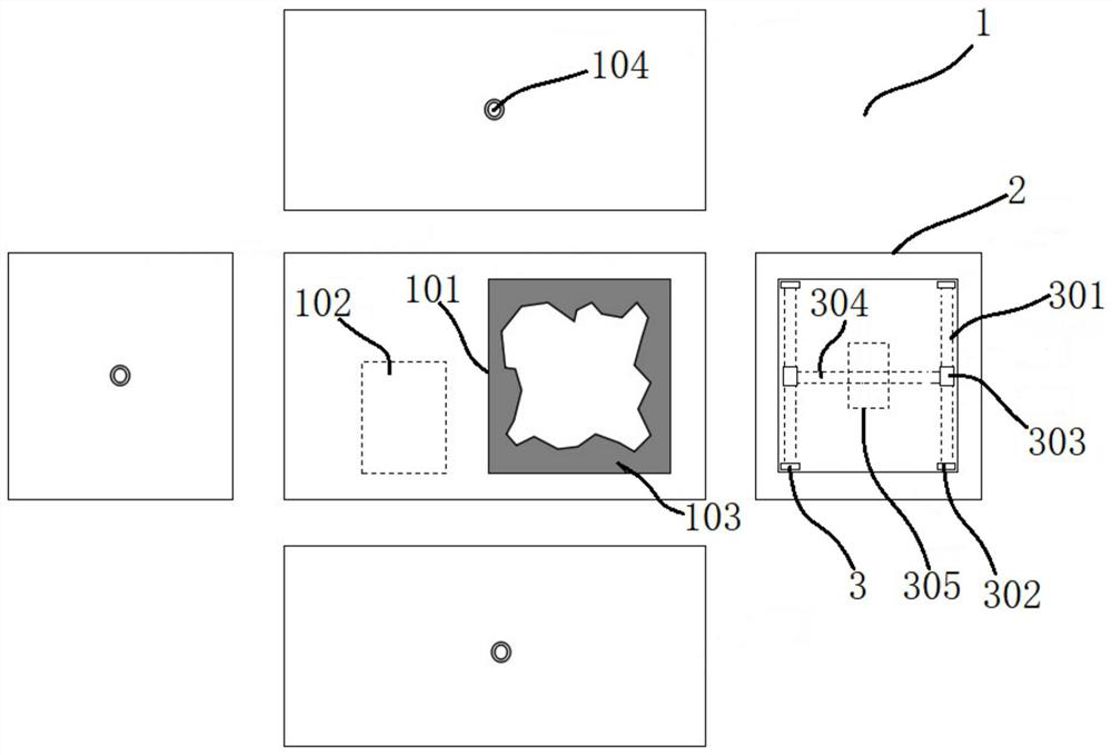 Vehicle BSD signal test device and test method