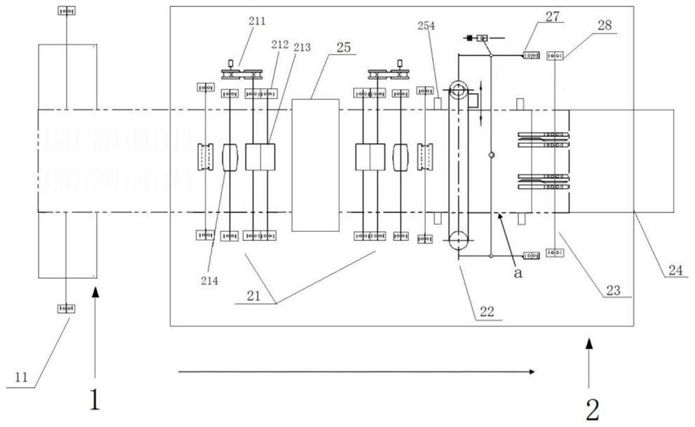 High-precision automatic cutting machine for paper products and working method thereof