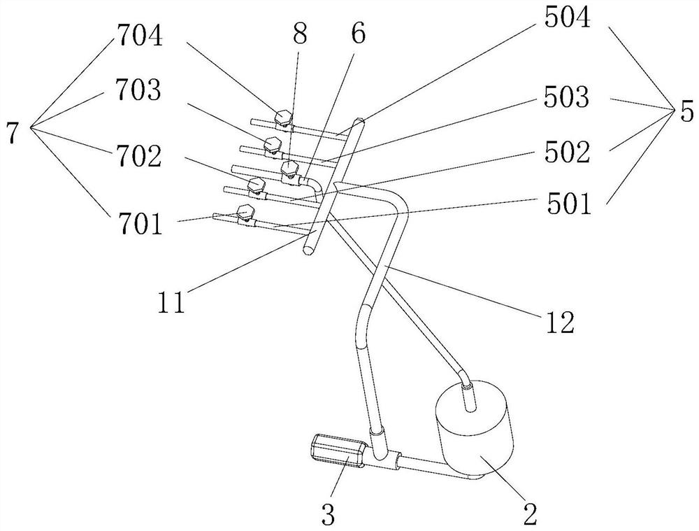 Foil coating device