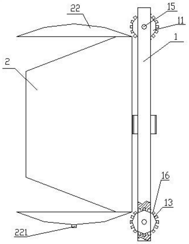 A rotating led ceiling lamp for indoor lighting