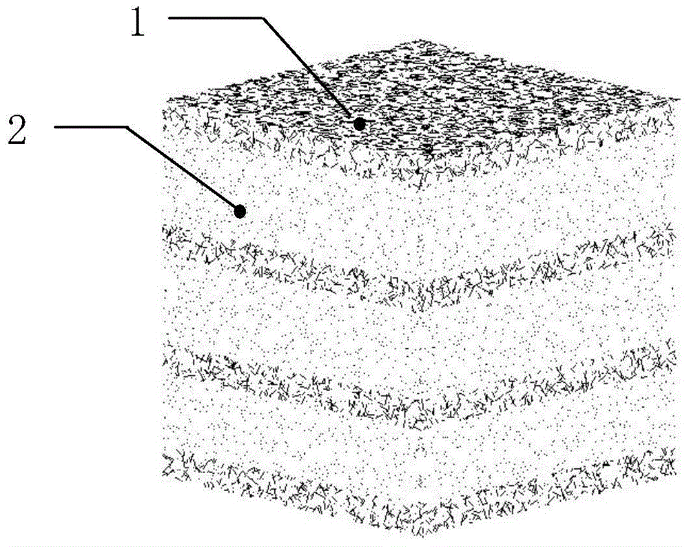 Granular denitrifying bacteria sandwich-type multilayer immobilized bioactive filler, and preparation and application thereof