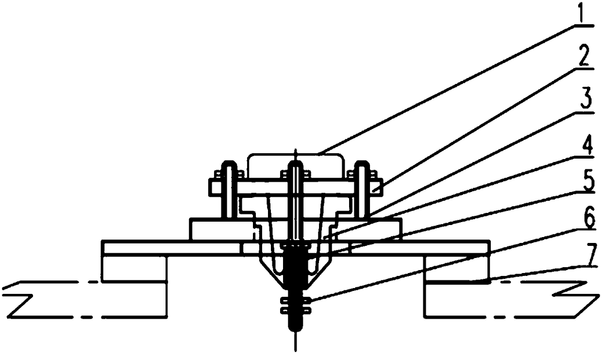 Connecting apparatus used for transformer winding deformation detection