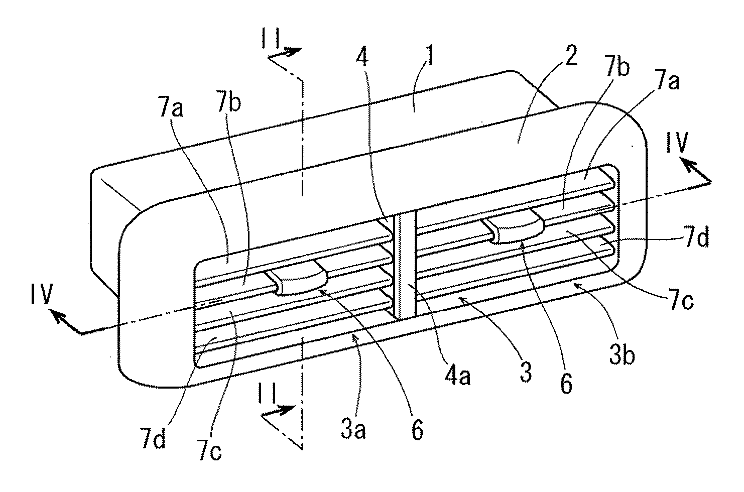 Supporting structure for adjustable air guide vanes
