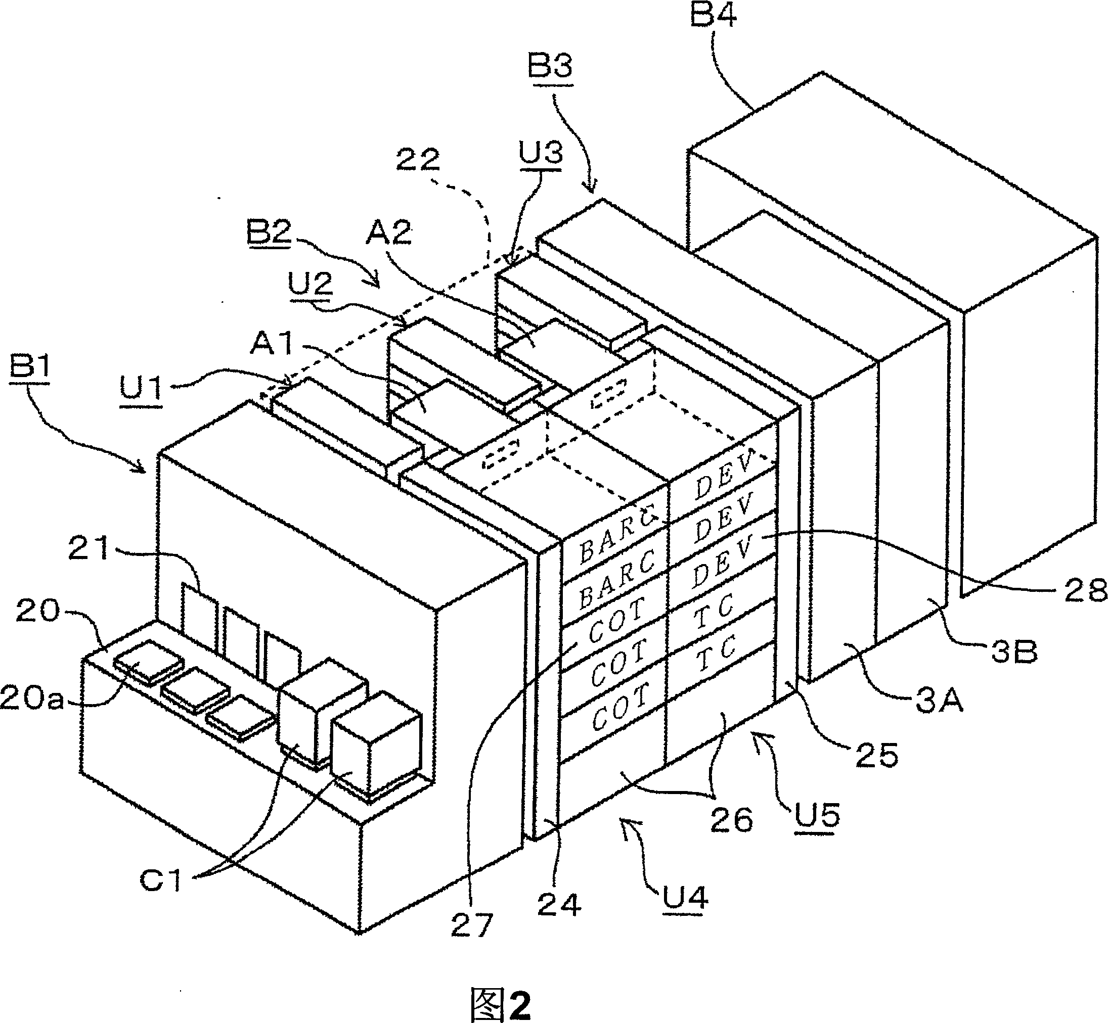 Substrate conveyer, substrate conveying method and coating, developing apparatus