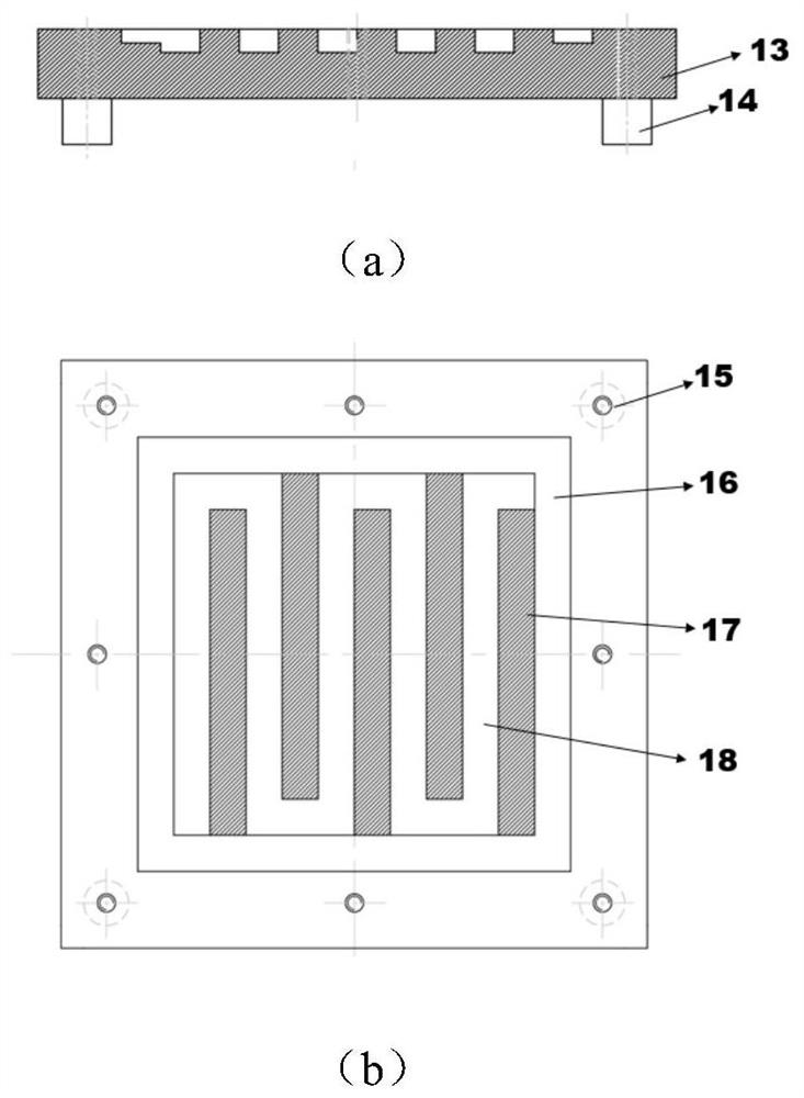 A continuous flow serpentine microchannel concentrating photothermal coupled catalytic hydrogen production reaction device