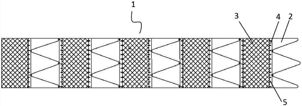 Non-covered vascular scaffold and method of releasing same