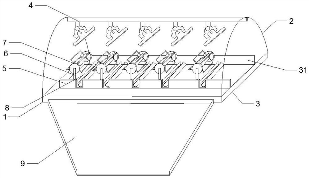 Full-automatic floor transfer equipment for cotton-filled pet supplies