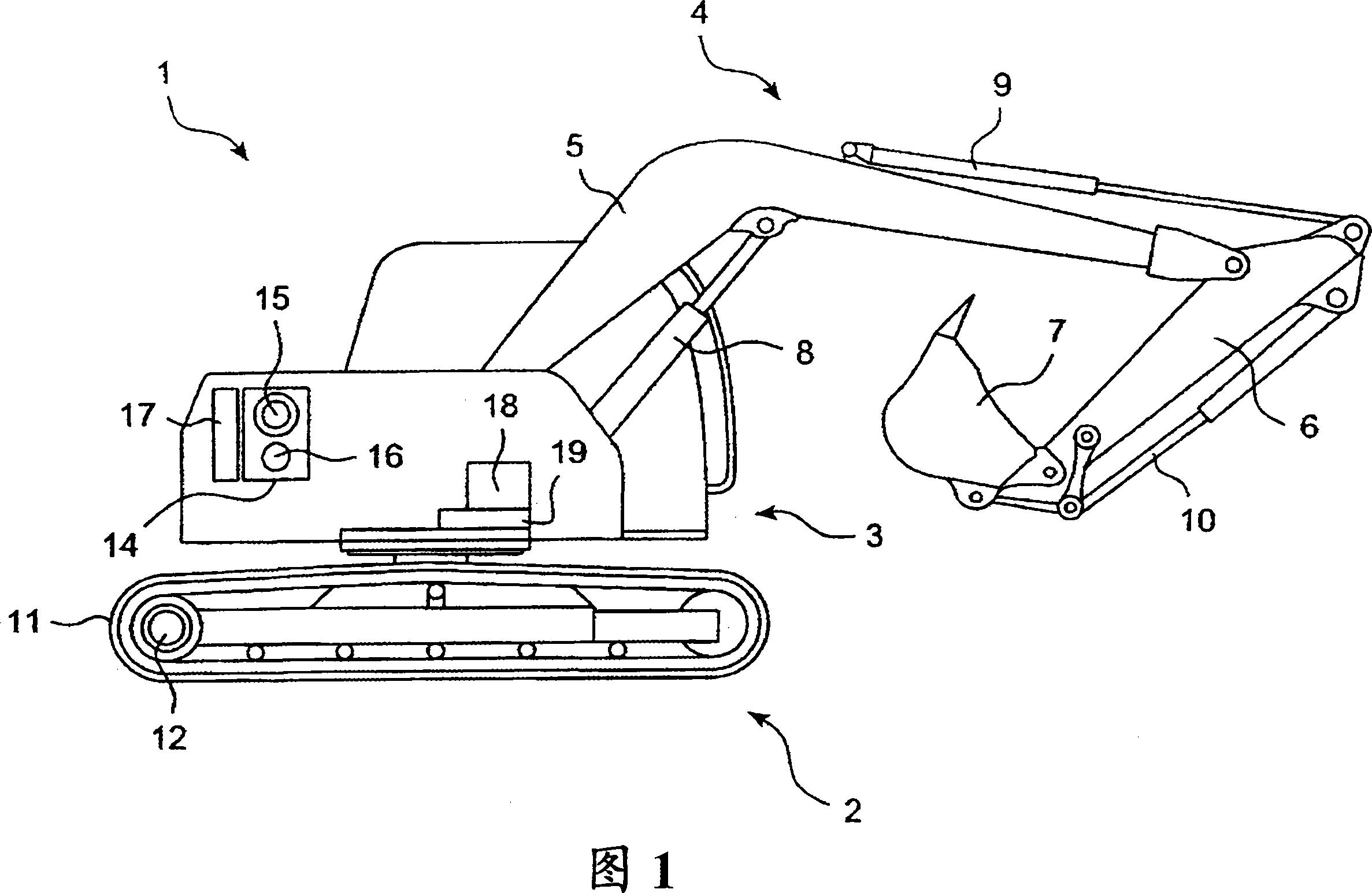 Rotation control device and working machine therewith