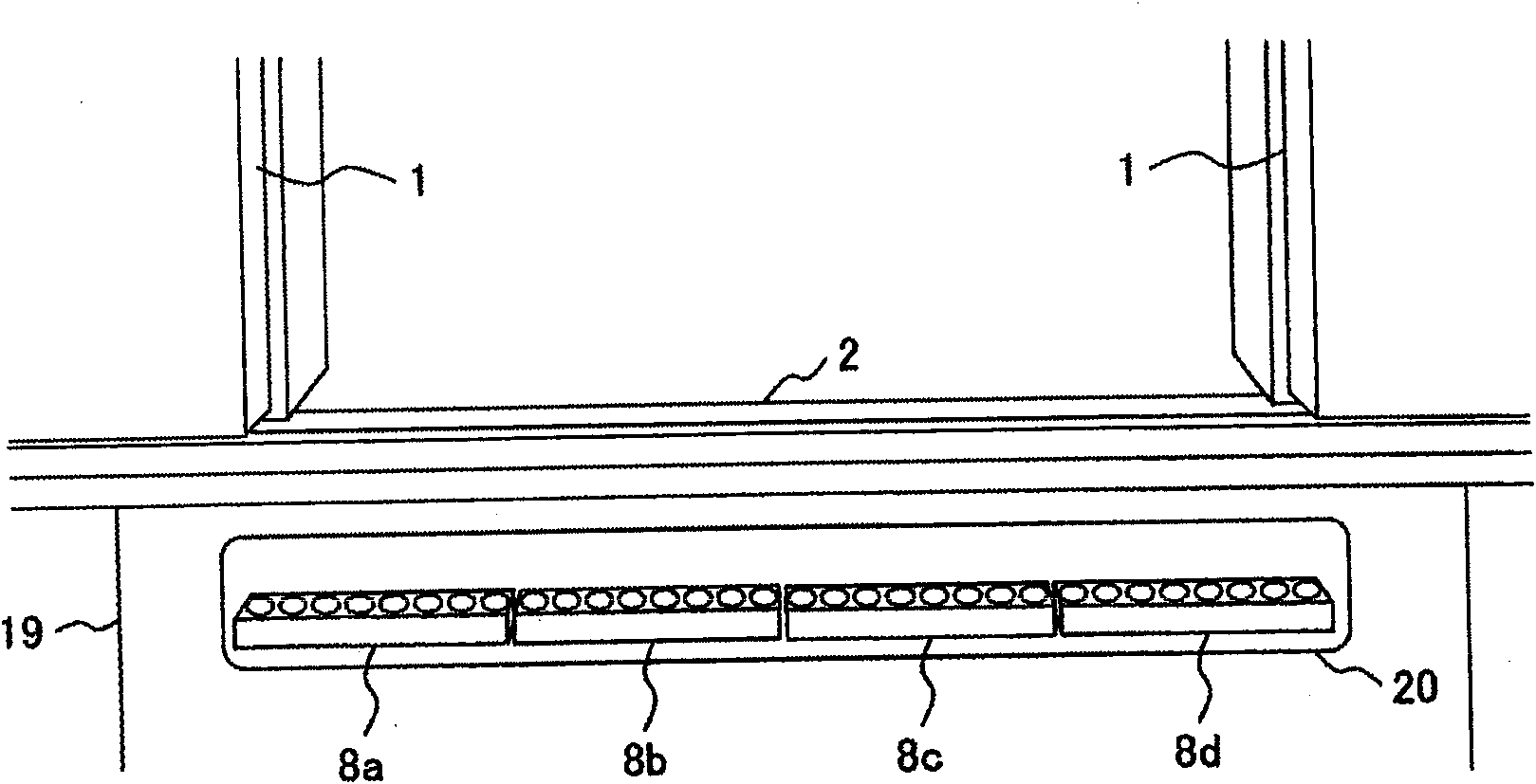 Safety device of an elevator and safety control method
