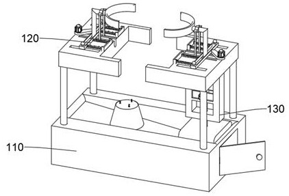 Drilling machine capable of being used for drilling end face of long rod