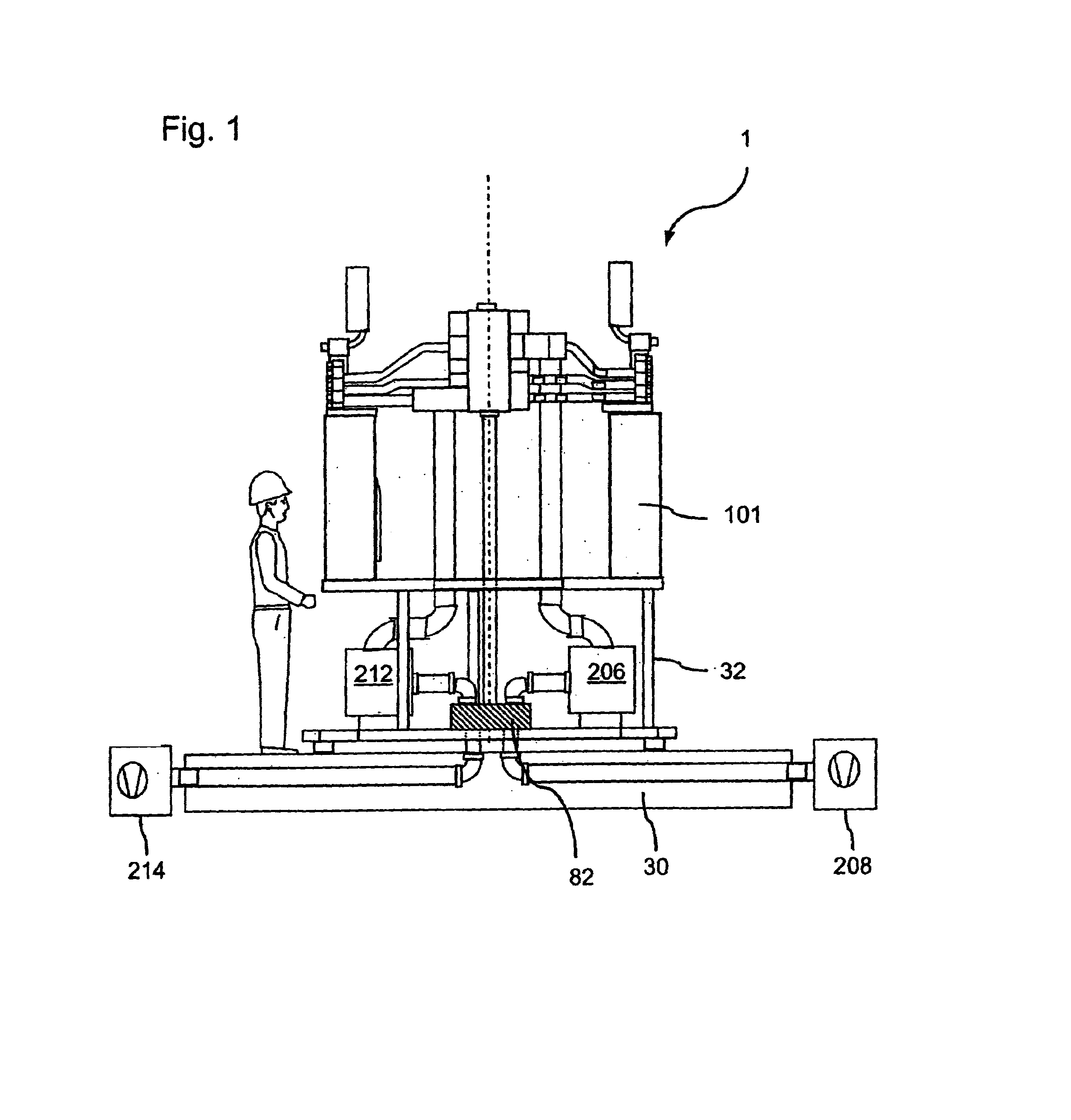 Apparatus for treating workpieces
