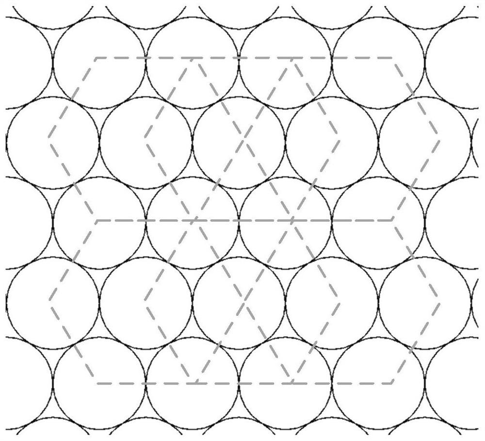 High-transparency diffuse reflection metasurface based on regular hexagon arrangement circular ring mesh