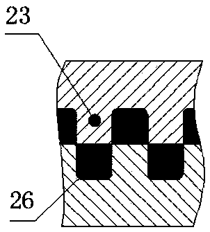 Adhesion-preventing efficient energy-saving sludge drying device and method
