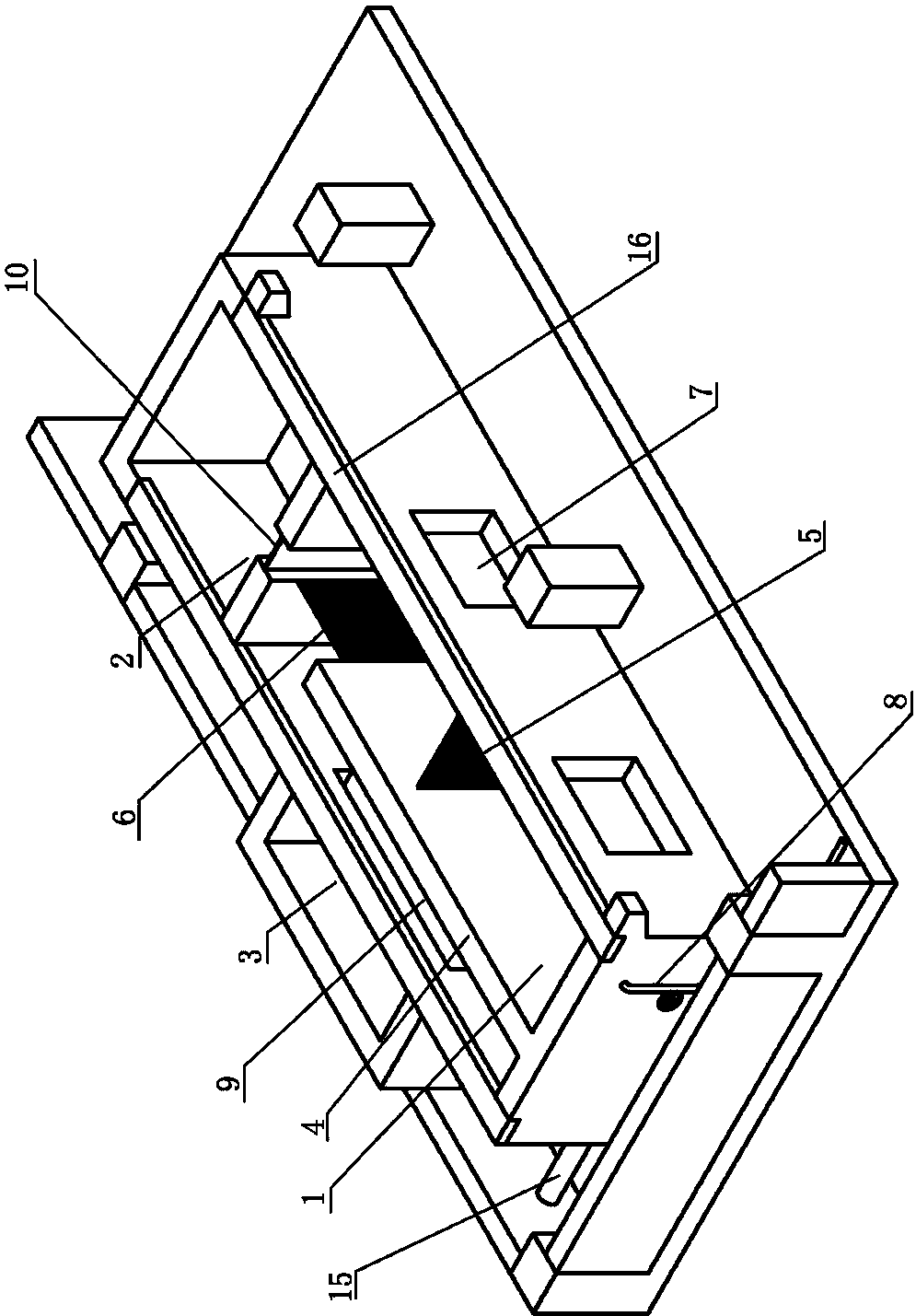 Fish lifting machine observation pool with domestication function