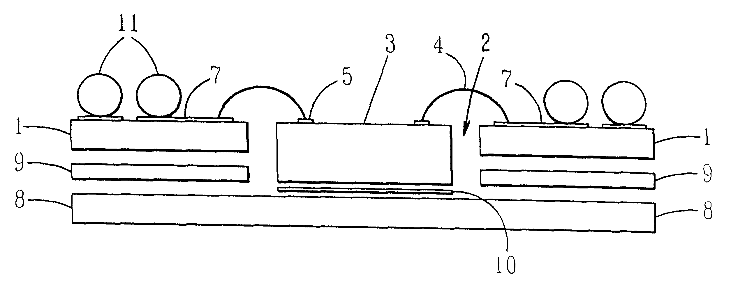 Integrated circuit chip carrier assembly comprising a stiffener attached to a dielectric substrate