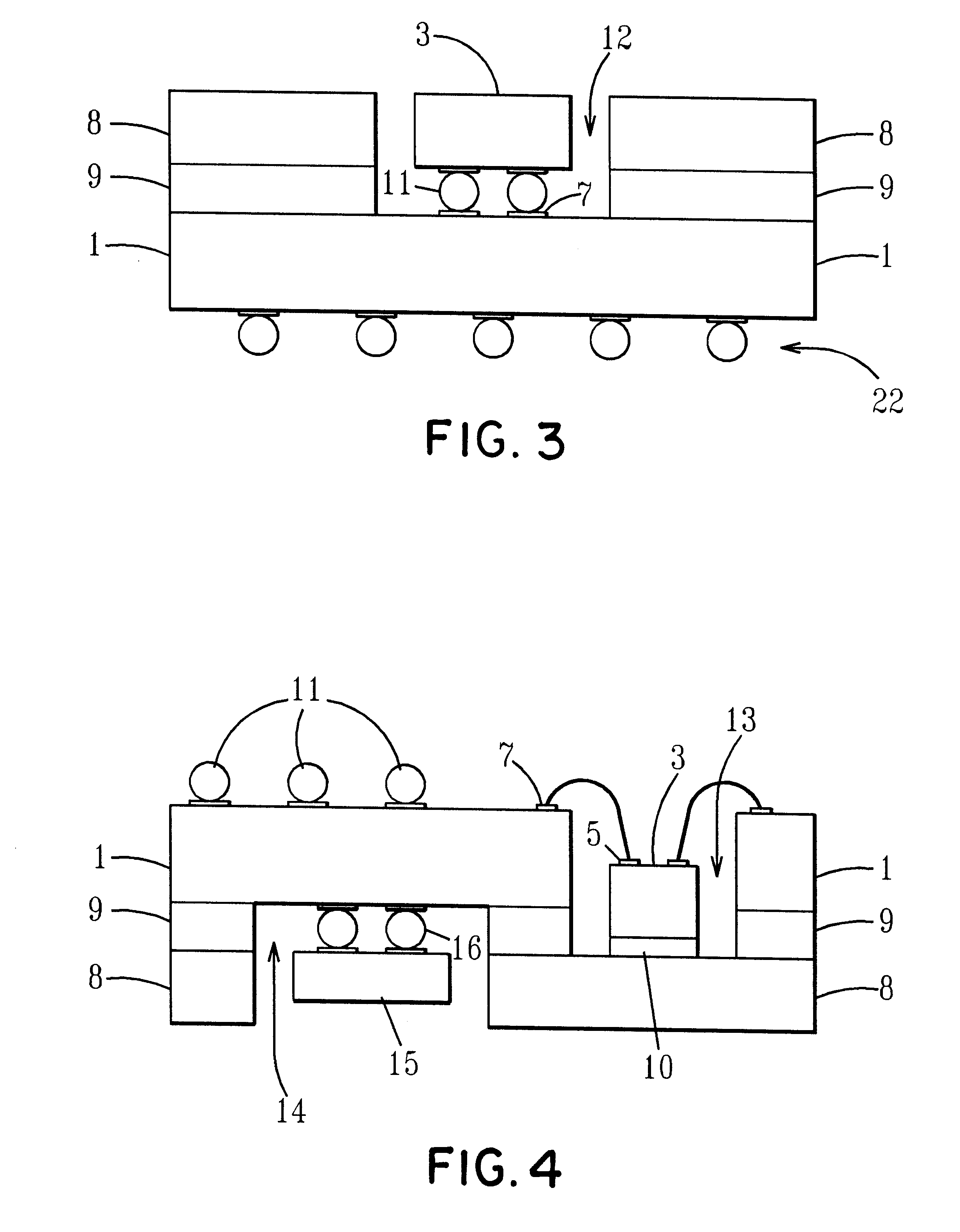 Integrated circuit chip carrier assembly comprising a stiffener attached to a dielectric substrate