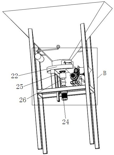 Anti-blocking feeding device