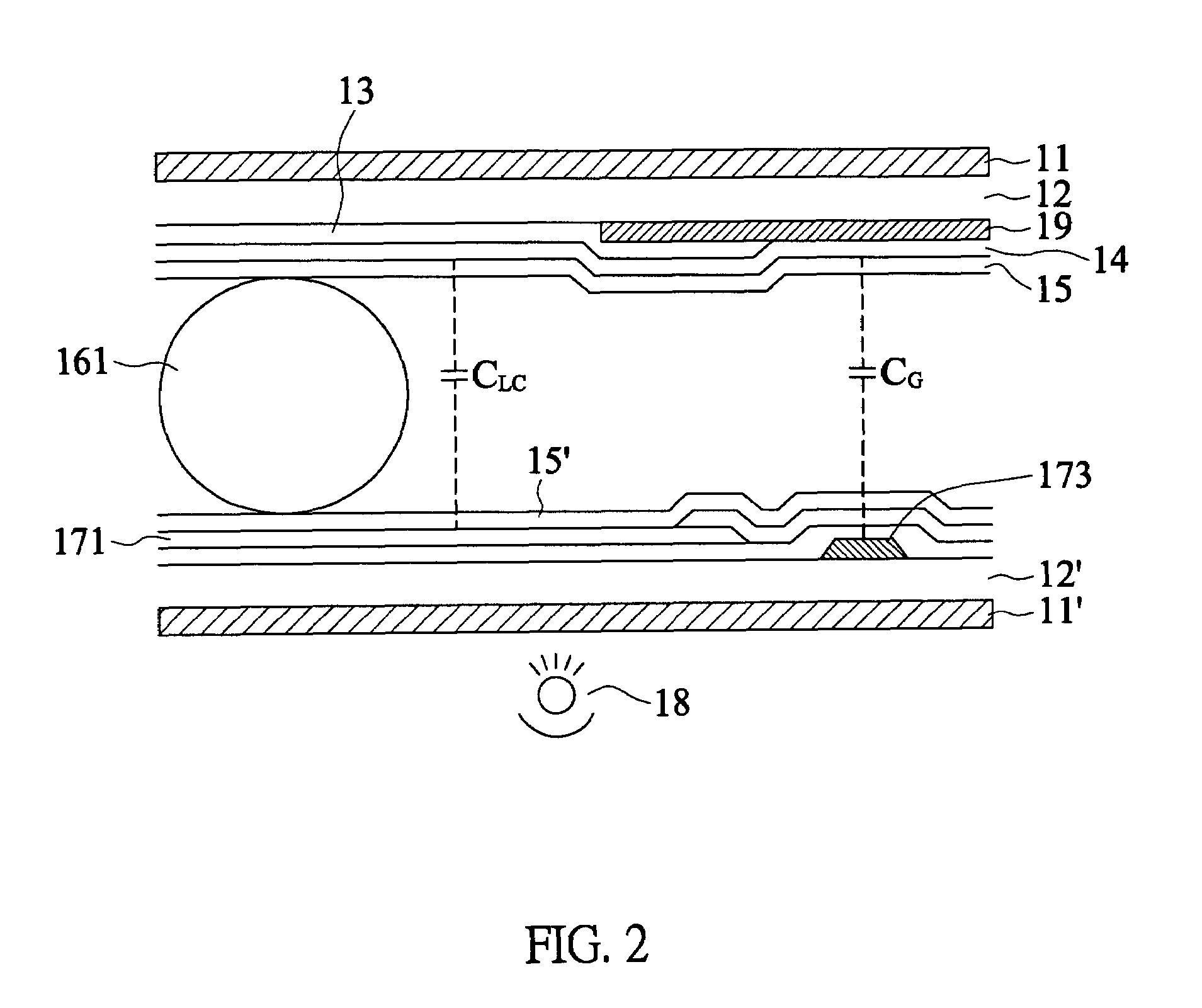 LCD and touch-control method thereof