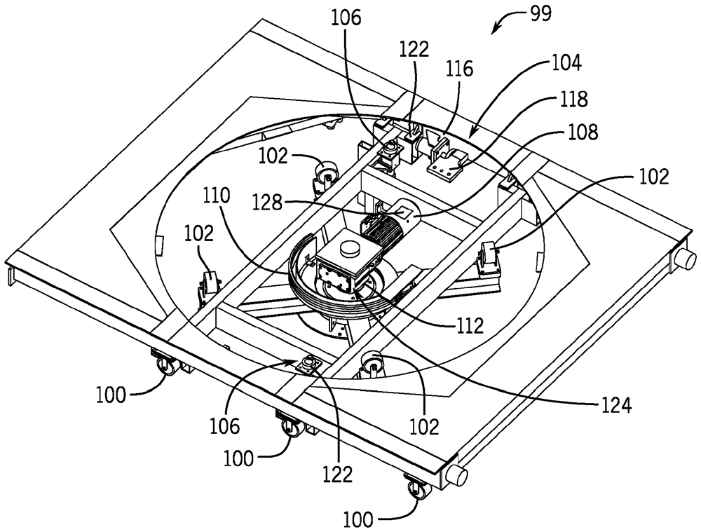 Systems and methods for track ride vehicle orientation