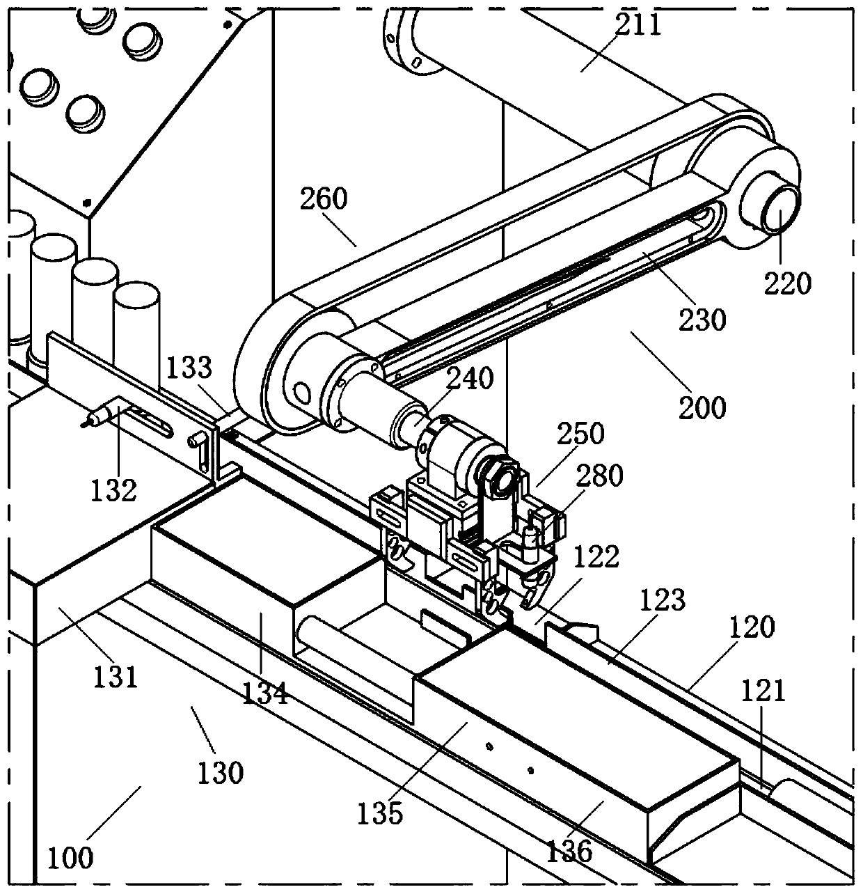 Milling machine automatic feeding and discharging equipment, using method and application thereof