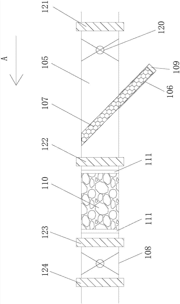 Water resource purification and recovery device and water supply and drainage system