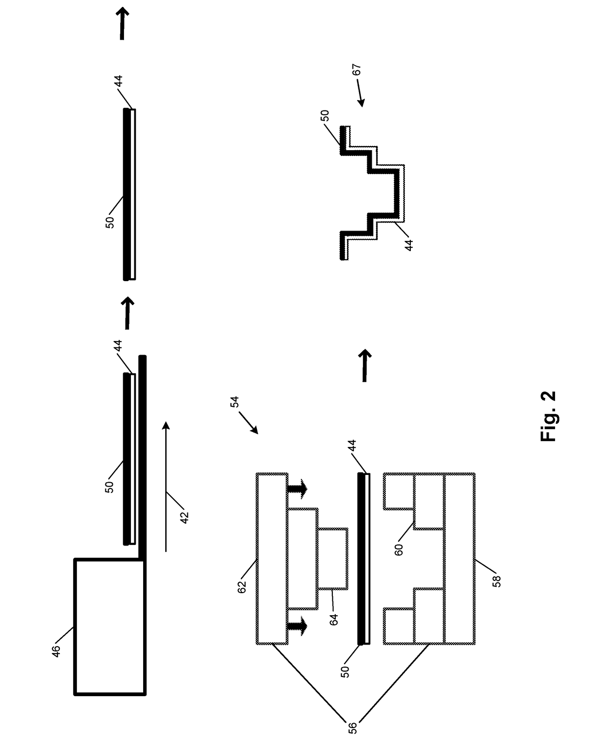 Method for improvement of weatherability of open air processed composites