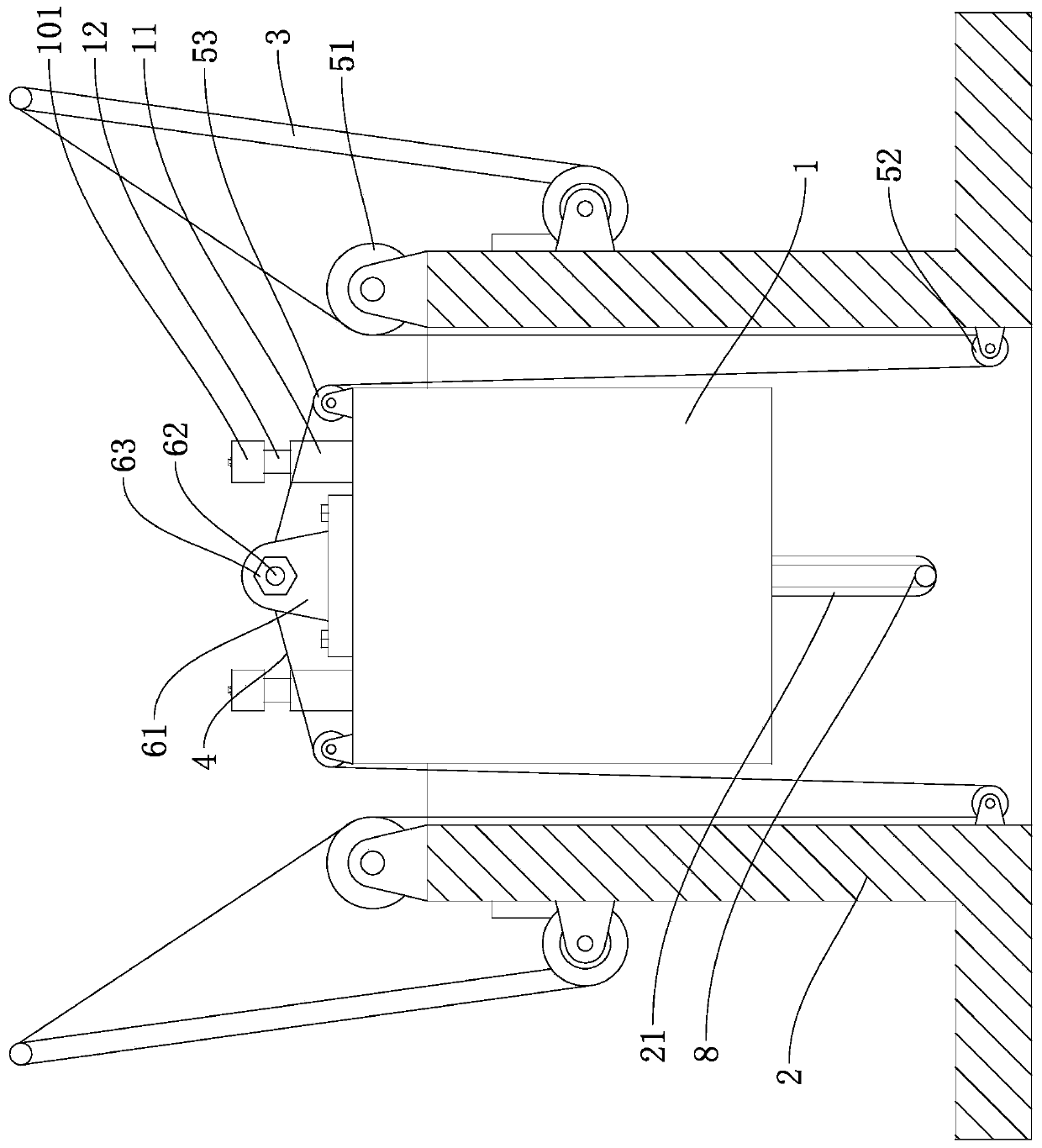 Intelligent downlight facilitating wire fixing