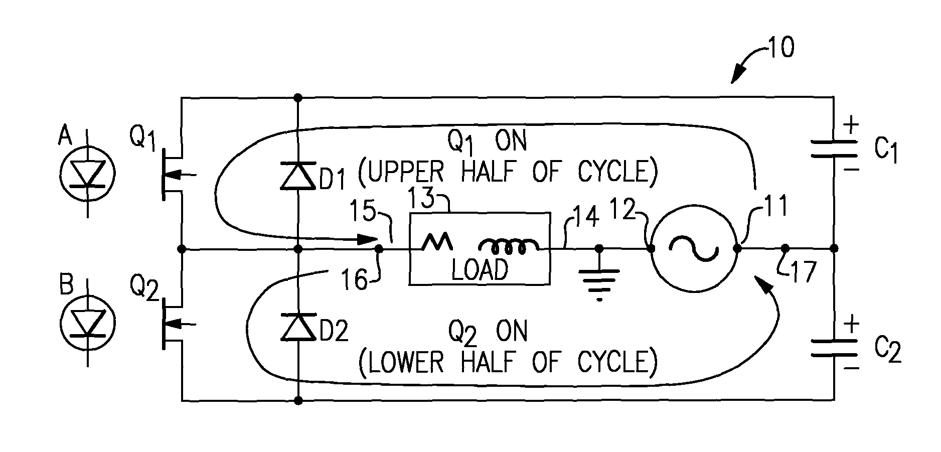 AC line voltage conditioner and controller