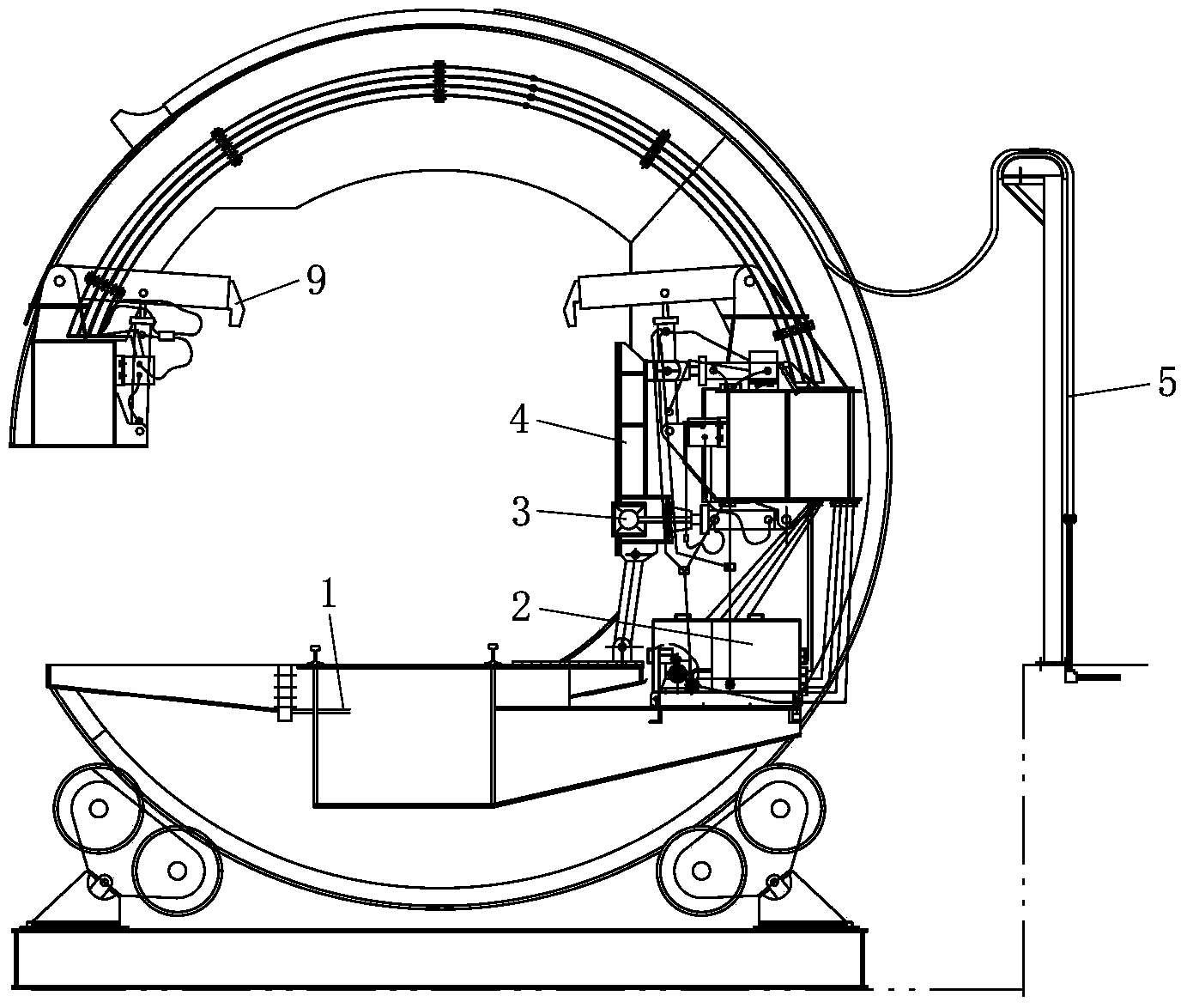 Rotor type car dumper