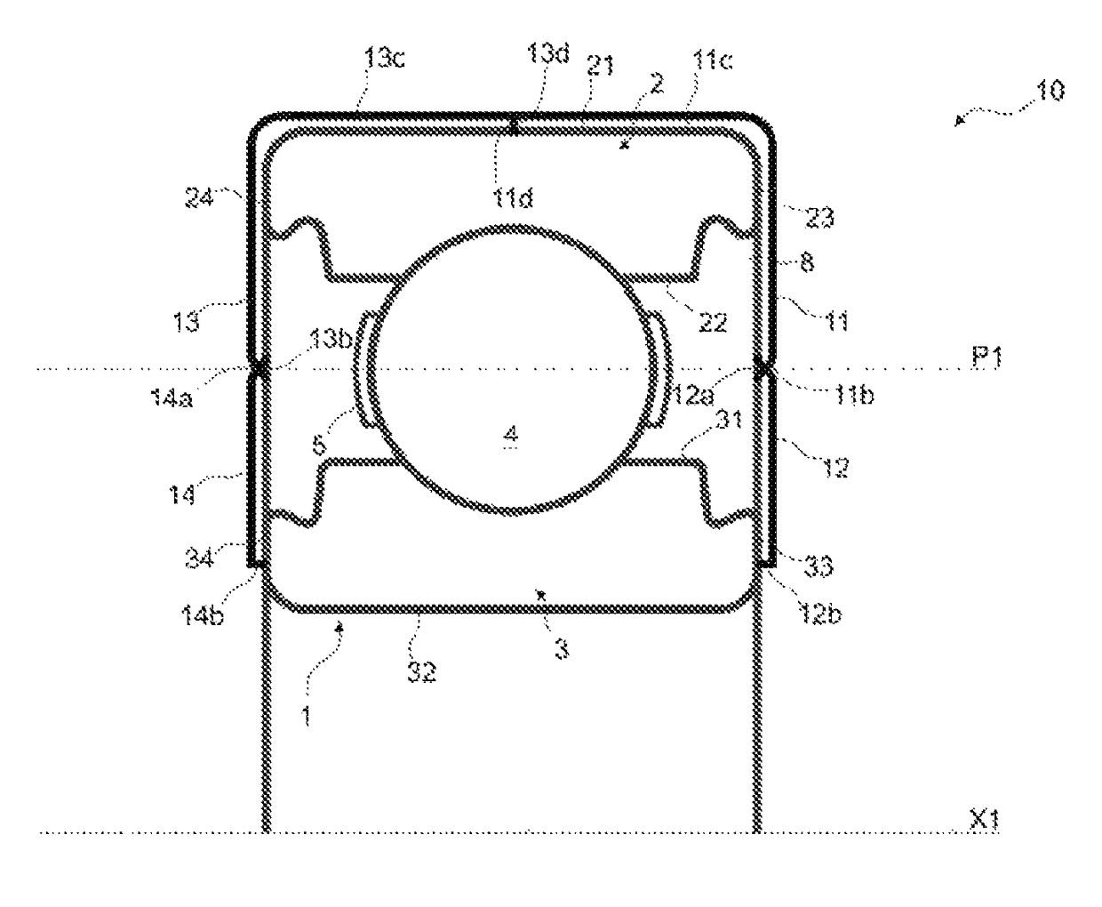 Rolling bearing assembly