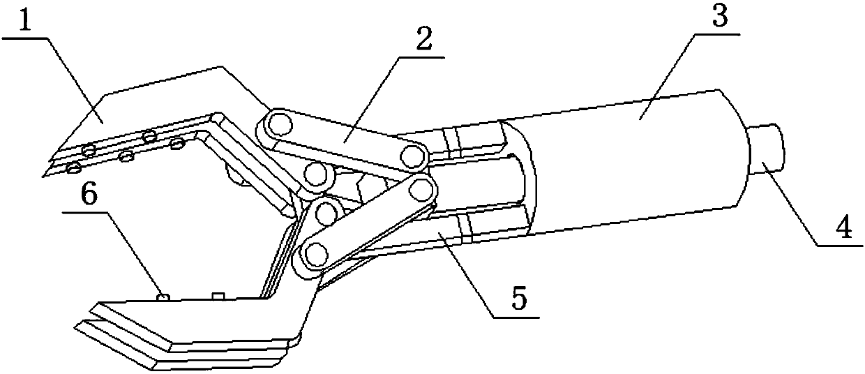 Mechanical arm used for hardware product production