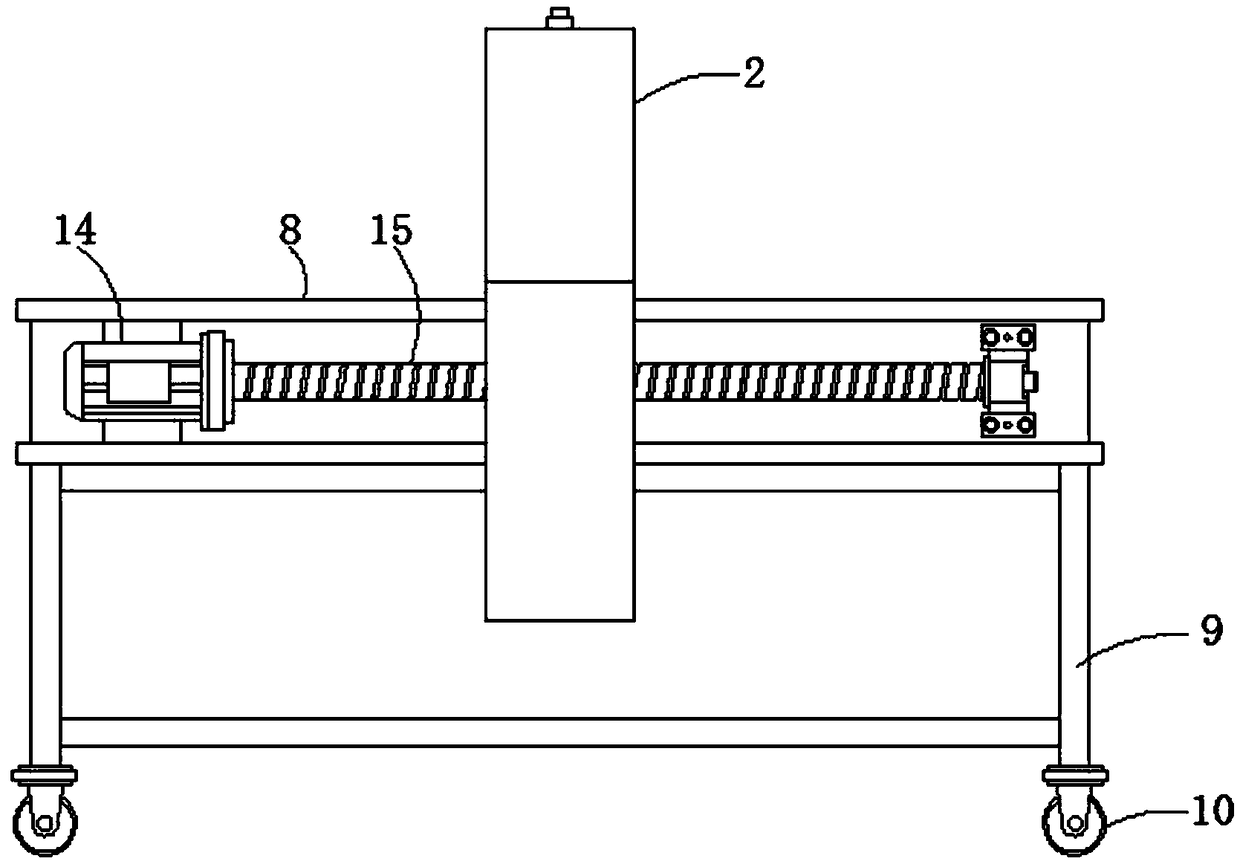 Mobile non-woven washable undercollar cloth connecting device