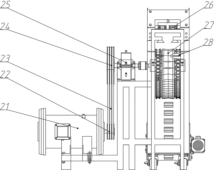 Red date near infrared spectrum detection device