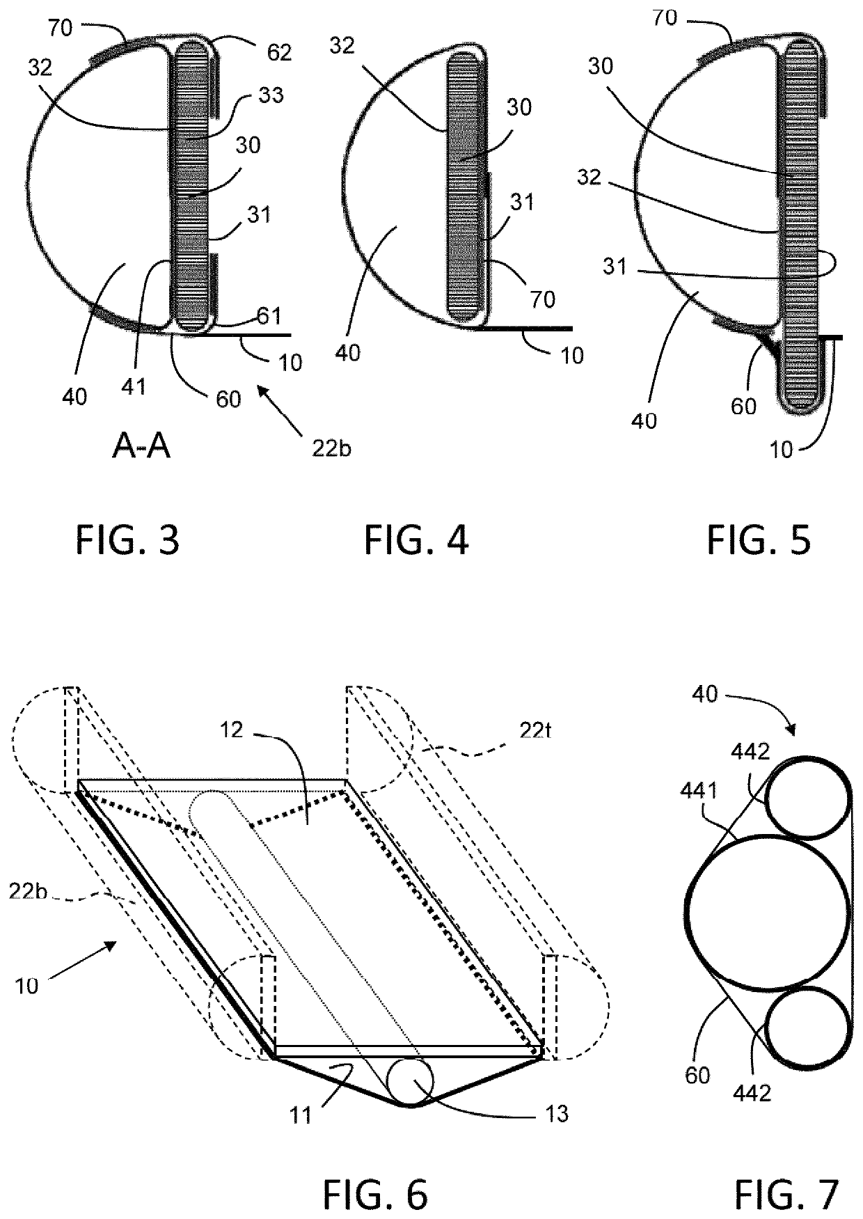 Inflatable boat with D-shaped wall