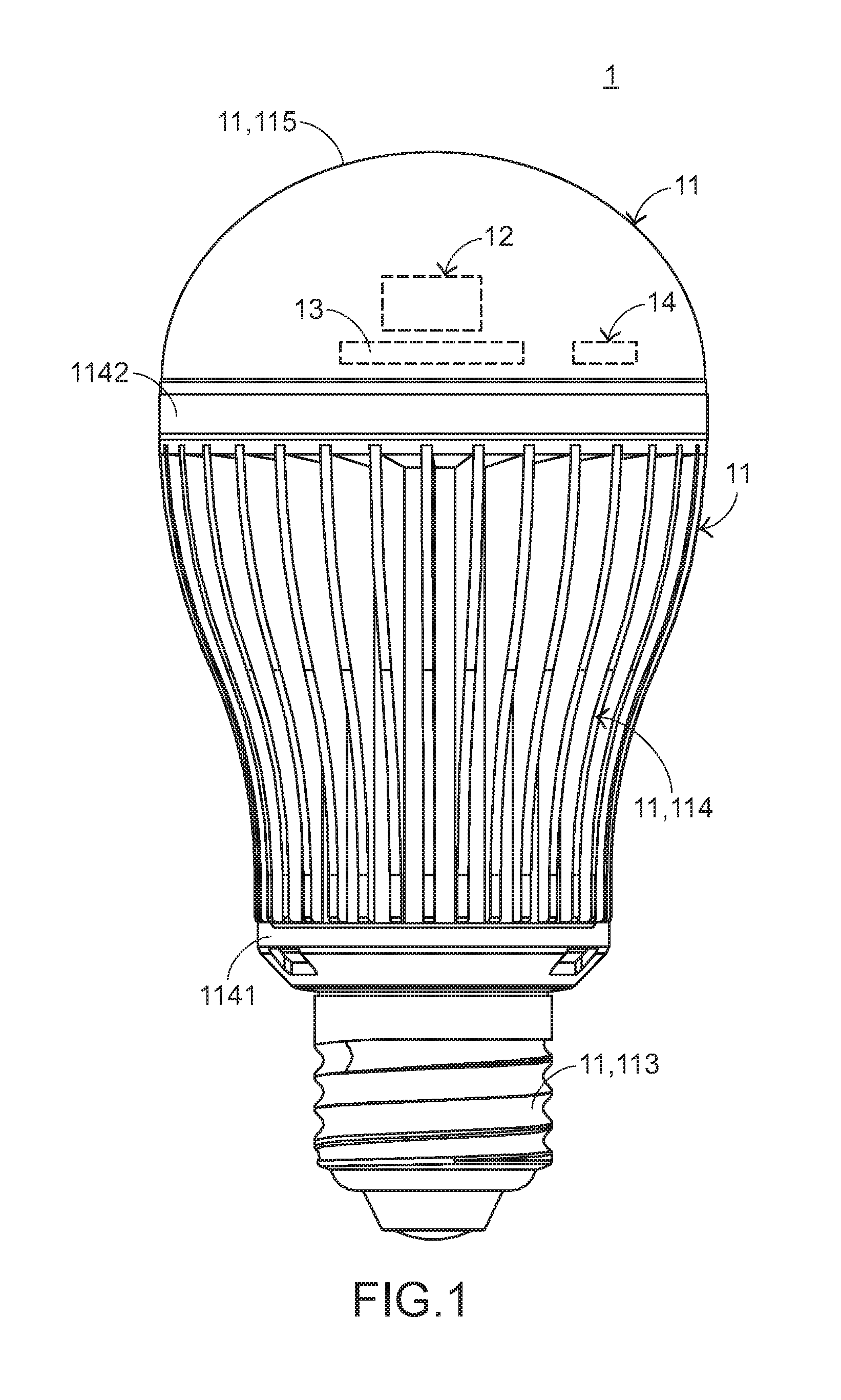 Sensing type lighting device with electromagnetic wireless communication module and controlling method thereof
