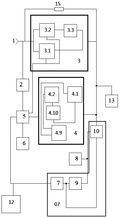 Double-termination battery floating charge device
