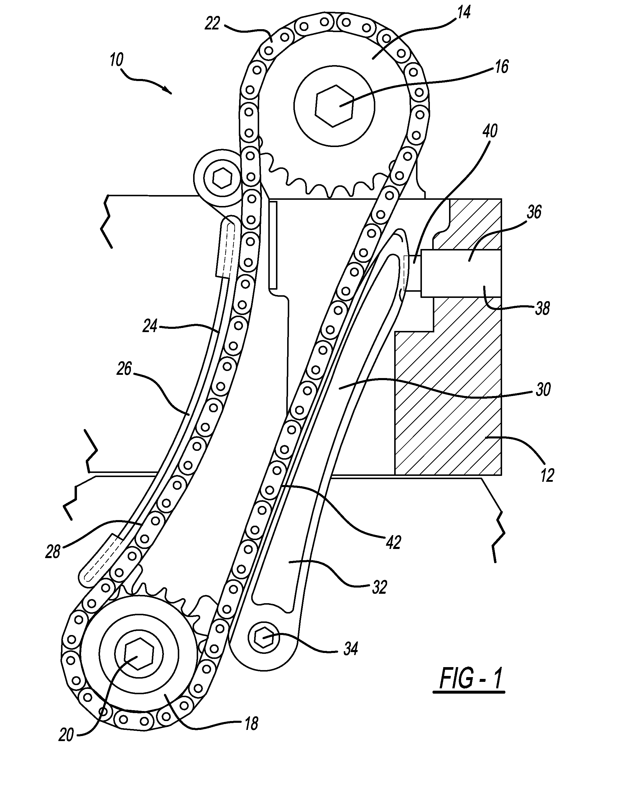 Diamond-like carbon coating on chain guides and tensioning arms for internal combustion engines