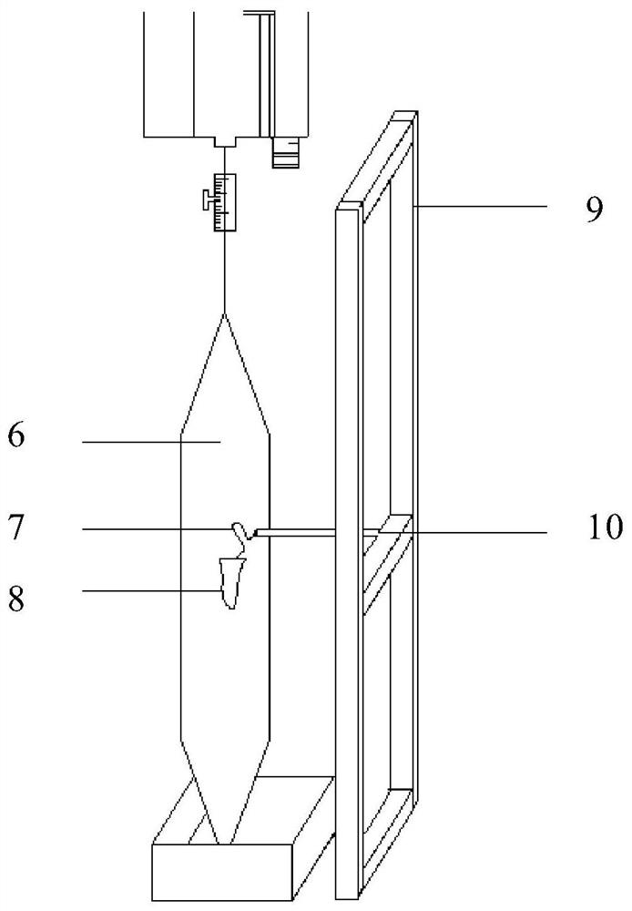 A curved-neck model support device for soap film water tunnel experiments